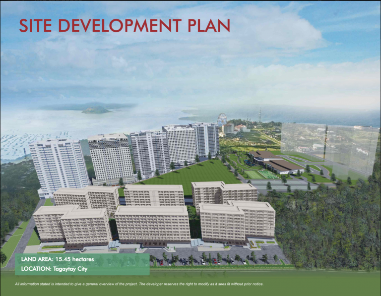 Site Development Plan of Cool Suites at Wind Residences