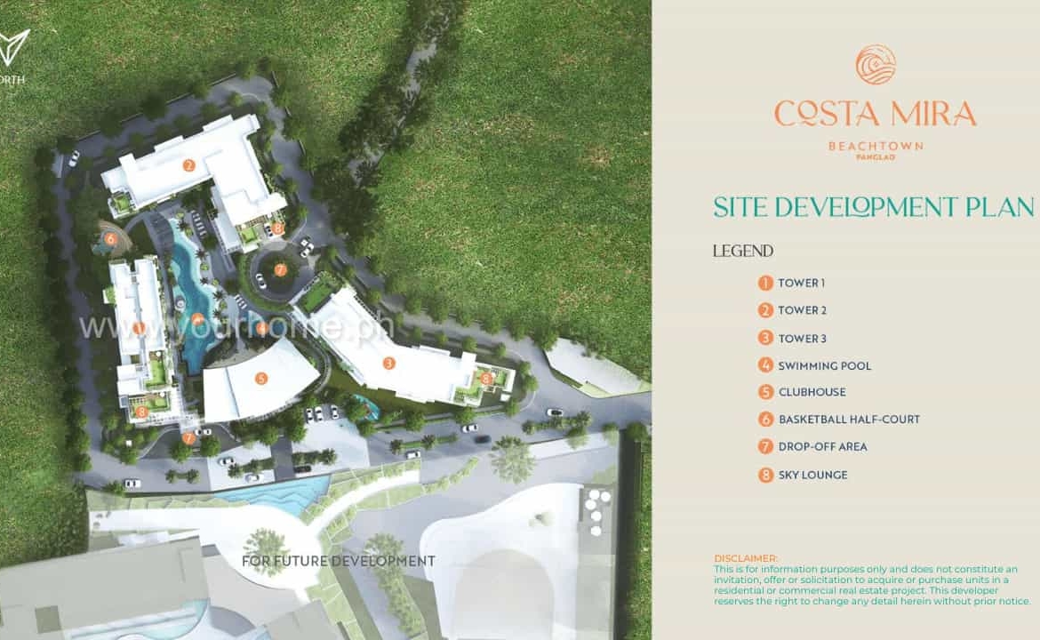 Site development Plan Costa Mira Beachtown Panglao