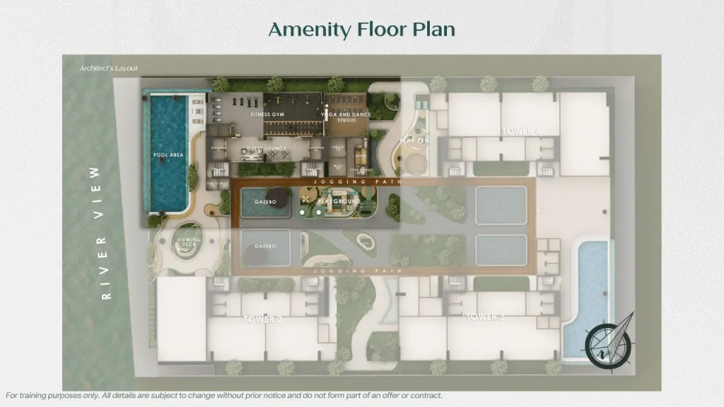 Calle Centrale Amenity Floor plan